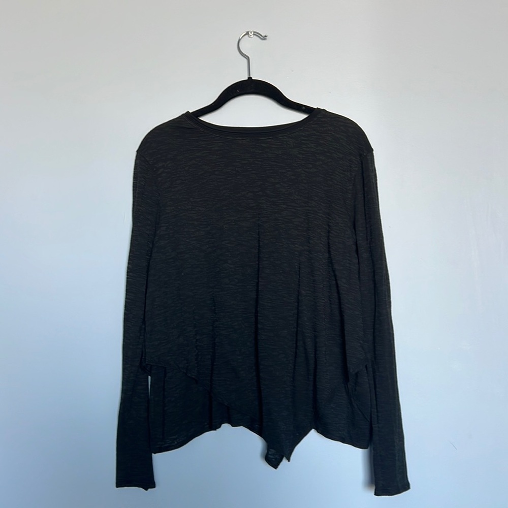 Black Layered LuluLemon Top
